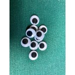 Occhietti Adesivi White/Black  1,5cm