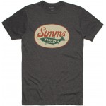 Simms Trout Wander T-Shirt Charcoal Heather