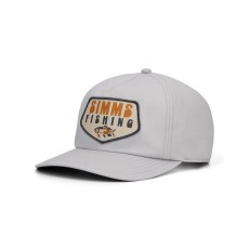 Simms Double Haul Cap Overcast Abstract Bass
