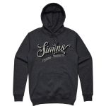 Simms Lager Script Hoody Charcoal Heather