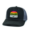  SA Hat Trout Patch Dark Grey